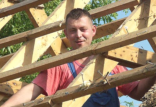 Dachy z trzciny - patrzę na nie codziennie od wielu lat! Irbis Strzecharstwo: strzechy w Niemczech? Żyję wśród nich w Wyk!